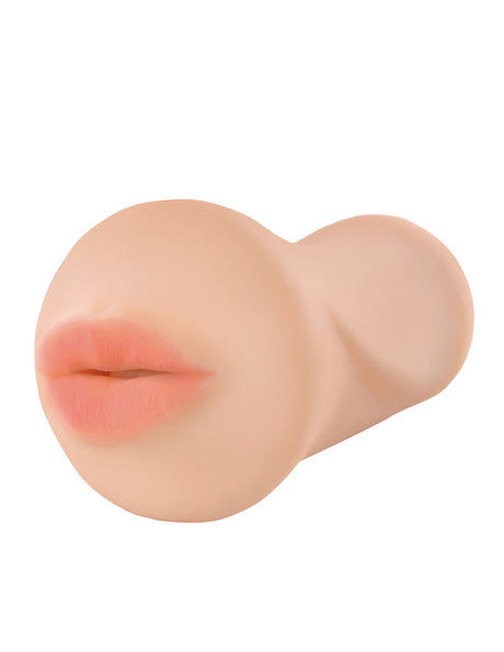 Pipedream Deep Throat Masturbator — Compact Fanta Flesh Stroker - PDRD430