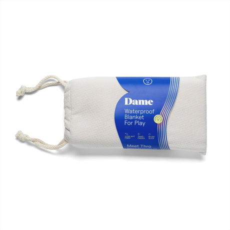 Dame Sex Blanket Throw — Oat with Storage Bag - DM1999