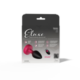 Viben Eluxe Vibrating Anal Plug — Ruby Ombre, Small, Remote - VB-CC9154