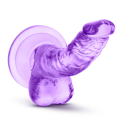Naturally Yours - 4 Inch Mini Cock - Purple by Blush