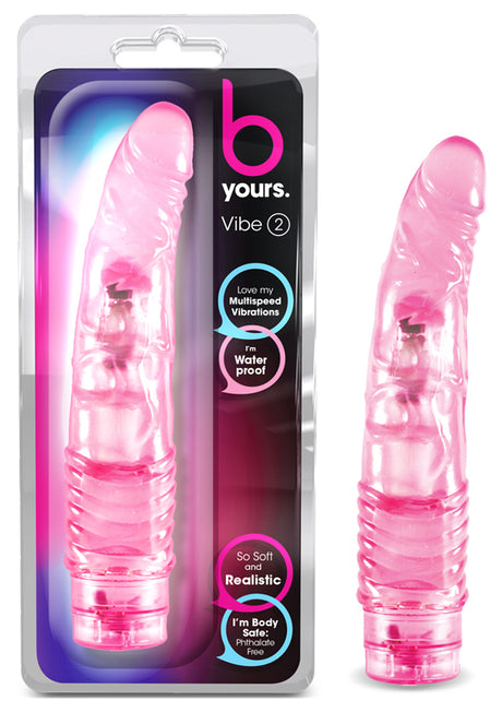 B Yours Cock Vibe #2 - Pink by Blush