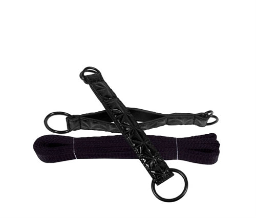 "Sinful Bed Restraint Straps - Black NSN1228-13"