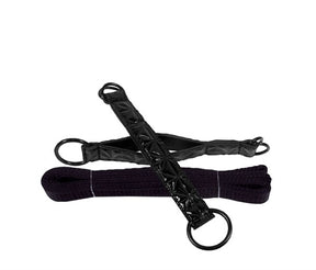 "Sinful Bed Restraint Straps - Black NSN1228-13"
