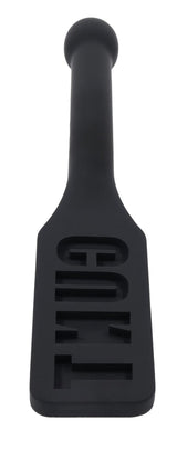 Sportsheets Edge Silicone Paddle — Lettered Head, Metal Handle - SP0566