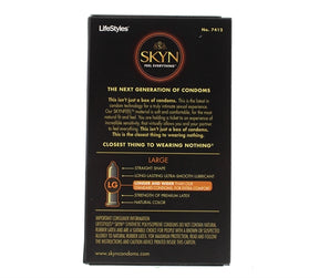 Paradise Marketing LifeStyles Skyn Large Condoms — 12 Pack - LS7412