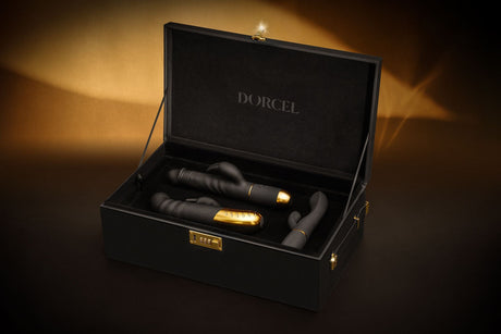 Dorcel Le Coffret Prestige Edition Storage Case — Faux Leather, Velvet-Lined, 44×25×15 cm - DL3346