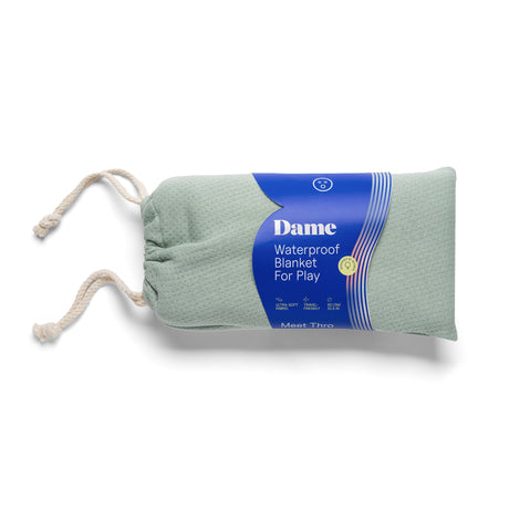 Dame Sex Blanket Throw — Sage with Storage Bag - DM2002