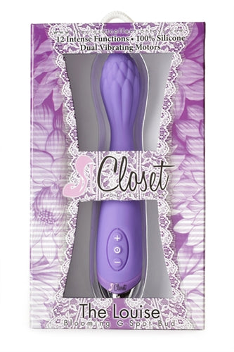 The Louise Blooming G-Spot Bud - Purple by The Closet Collection
