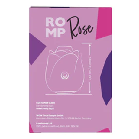 ROMP Rose 2.0 Clitoral Stimulator — Pleasure Air Technology - RM2720