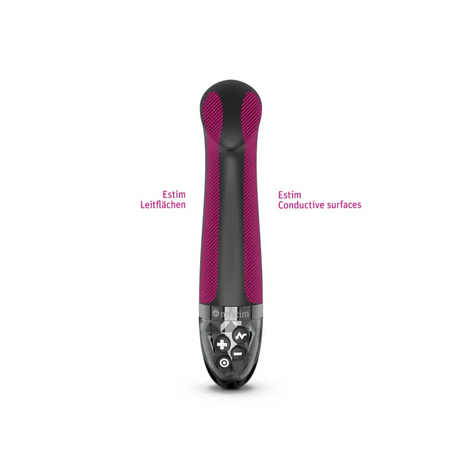 Mystim Right on Ron eStim G-Spot Vibrator, Black - MY5416