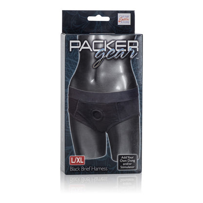 Packer Gear Brief Harness - Large/extra Large - Black by CalExotics