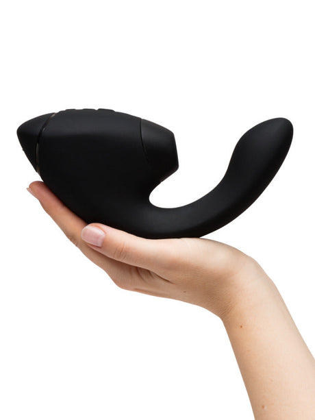 Womanizer Next Duo Dual Clitoral & G‑Spot Stimulator — Black - WZ2270