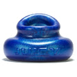 Oxballs Juicy Pumper Fatty Cockring — Blue Balls - OX-1227-BLB
