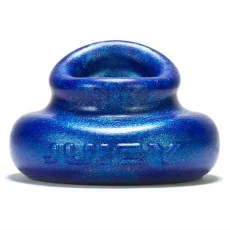 Oxballs Juicy Pumper Fatty Cockring — Blue Balls - OX-1227-BLB