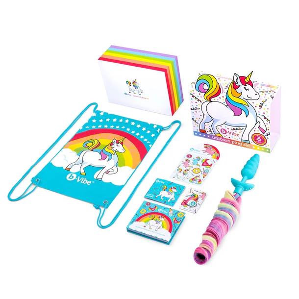b-Vibe Unicorn Plug Limited Edition Set — 6-Piece - BV0847