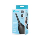 b-Vibe Flexible Silicone Anal Douche, Compact 5 fl. oz - BV7858