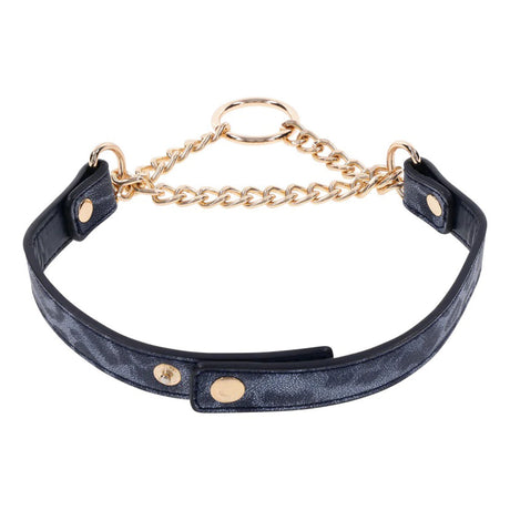 Sportsheets Cougar Day Animal-Print Collar — Gold Ring, Fits 15–17 in - SS09974