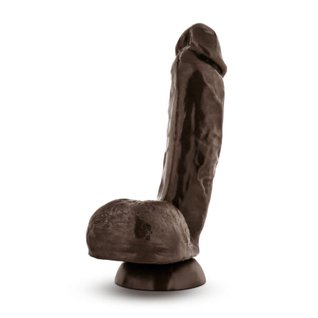 Blush X5 Hard On Realistic Dildo — 8.5 in, Brown, Suction Cup - BL-52306