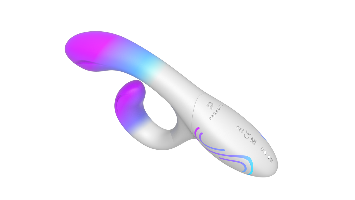 Illumination by Paradise Rabbit Vibrator with RGB Lighting - PR5458