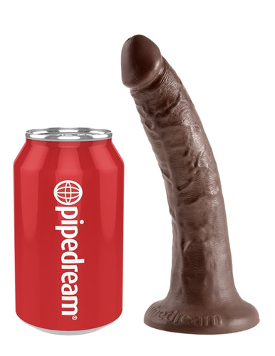 Pipedream King Cock 7-Inch Dildo — Brown - PD5502-29