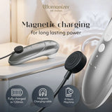Womanizer Pro Clitoral Stimulator — Silver Grey, 11 Levels - WZ6865