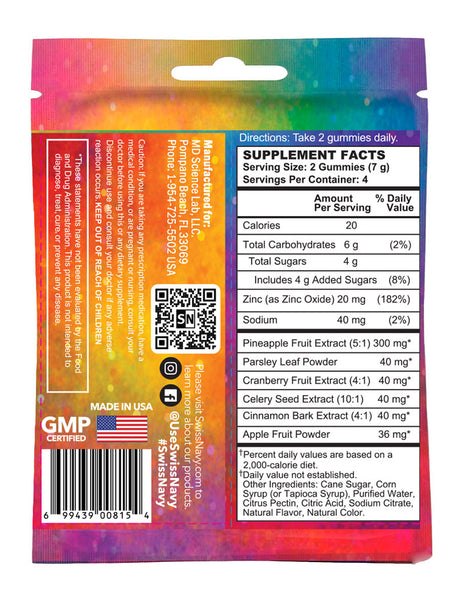 M.D. Science Lab Yummy Cummy Gummy 4ct Packet - MD-SNYCG4