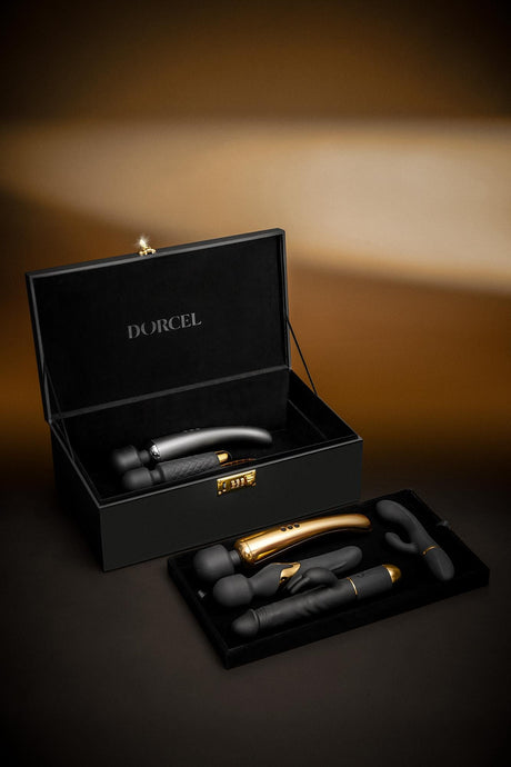 Dorcel Le Coffret Prestige Edition Storage Case — Faux Leather, Velvet-Lined, 44×25×15 cm - DL3346