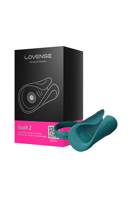 Lovense Gush 2 Bluetooth Glans Massager — Hands-Free Stroker - LS0494