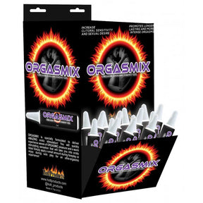 Hott Products Orgasmix Lubricant Tubes — 2 ml, 144-Pack Display - HTP2656D