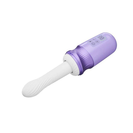 Blush Temptasia Violet Vixen Thrusting Vibrator — 5in Insertable - BL-70311