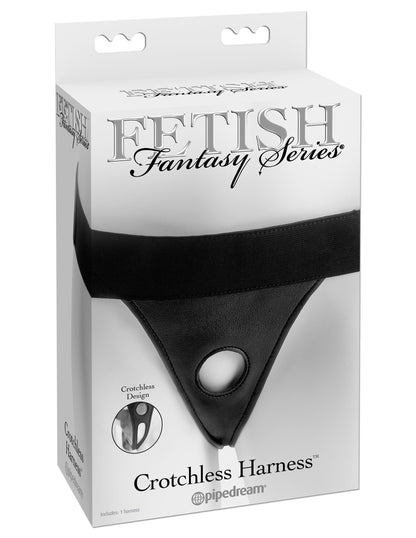 Fetish Fantasy Series Crotchless Harness - Black by Pipedream