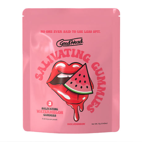 Goodhead - Salivating Gummies 24pk Display (3 Pcs Per Pouch) - Watermelon