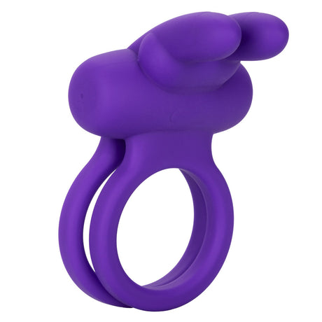 CalExotics Silicone Rechargeable Dual Rockin' Rabbit Ring - SE1843203