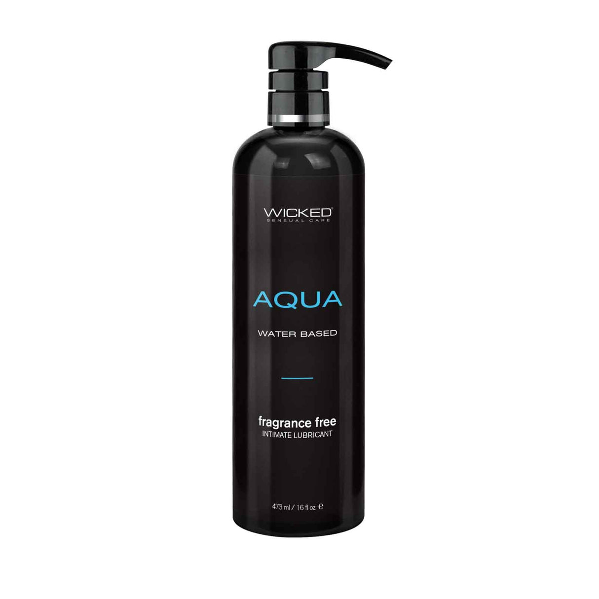 Wicked Sensual Care Aqua Lube 16 oz Water-Based Lubricant - WS-90116