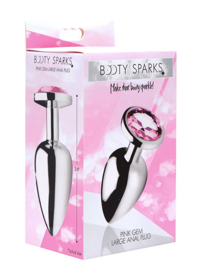 Pink Gem Anal Plug - Large by XR Brands