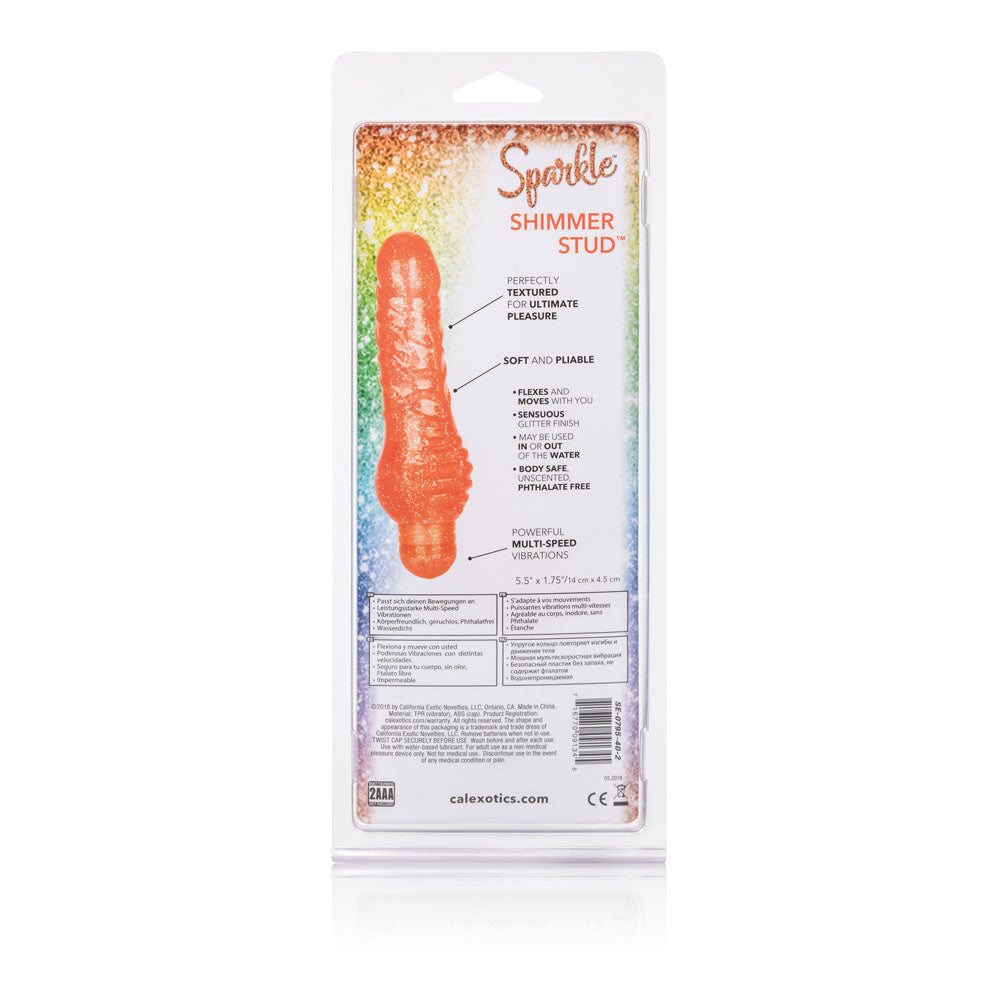 Sparkle Shimmer Stud - Orange by CalExotics