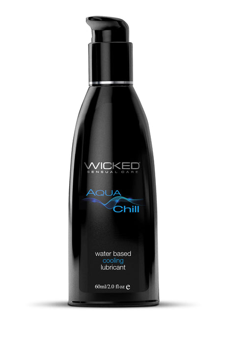 Wicked Sensual Care Aqua Chill Water-Based Cooling Lubricant — 2 fl. oz. - WS-90226