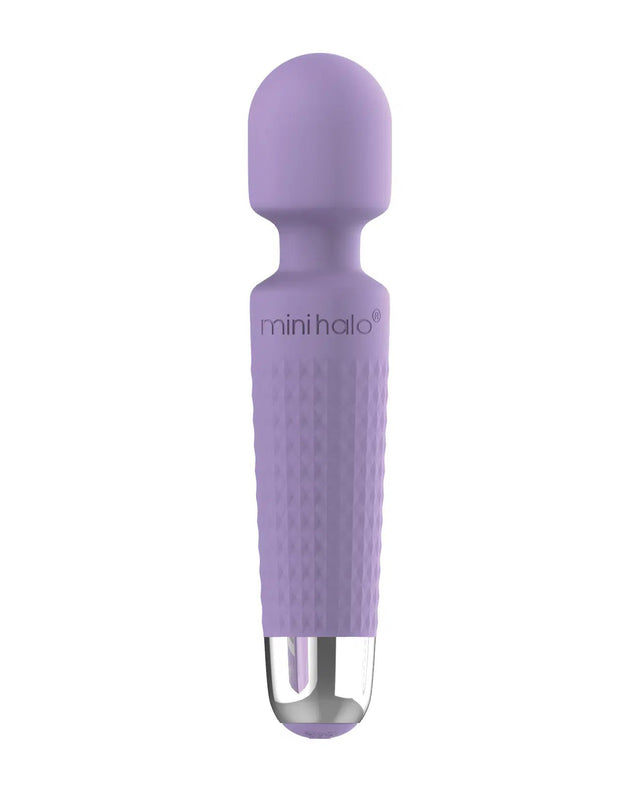 Viben Mini Halo Lilac Rechargeable Mini Wand Massager - TMN-MH-3137