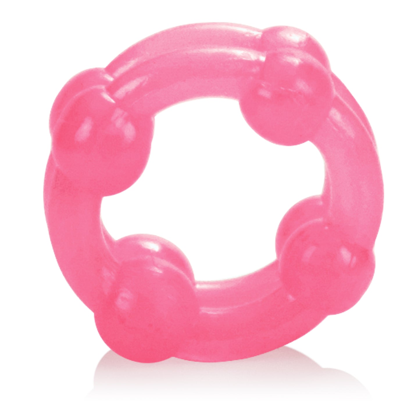 Island Rings - Double Stacker - Pink by CalExotics