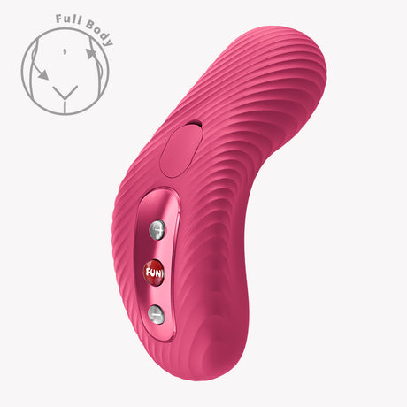 Fun Factory Laya III Lay-On Vibrator, Magenta (4.21 x 1.97 in) - FUN-971