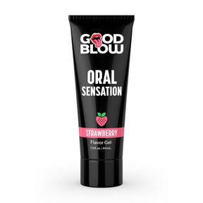 XR Brands Oral Sensation Gel - Strawberry - GB-AH590-STRAW