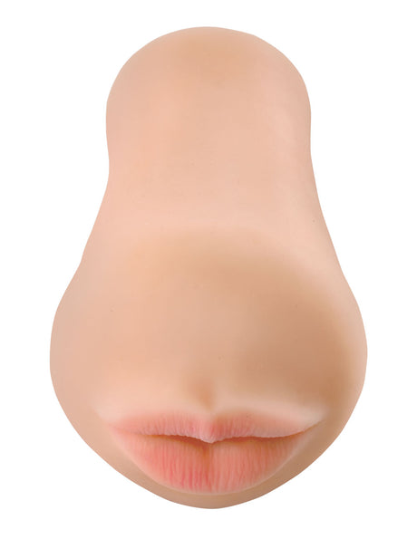 Pipedream Deep Throat Masturbator — Compact Fanta Flesh Stroker - PDRD430