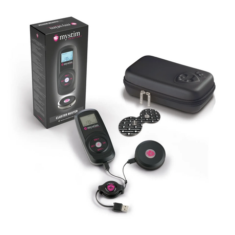 Mystim Cluster Buster Wireless eStim Starter Kit (Remote & Receiver) - MY0206