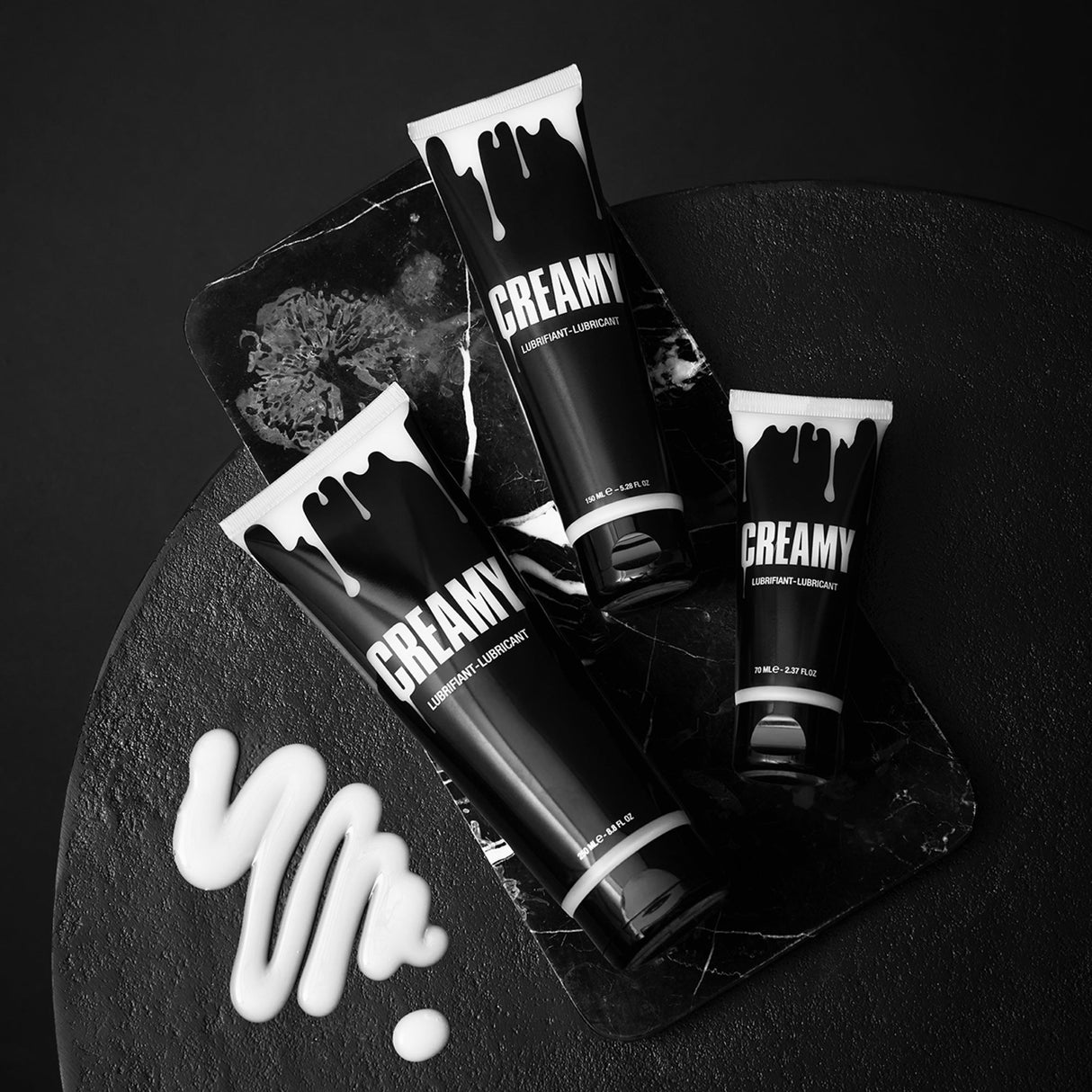 Creamy Real-Fake Sperm Water-Based Lubricant — 250 ml - CM3557