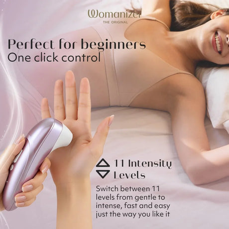 Womanizer Pro Clitoral Stimulator — Lilac, 11 Intensities - WZ3314