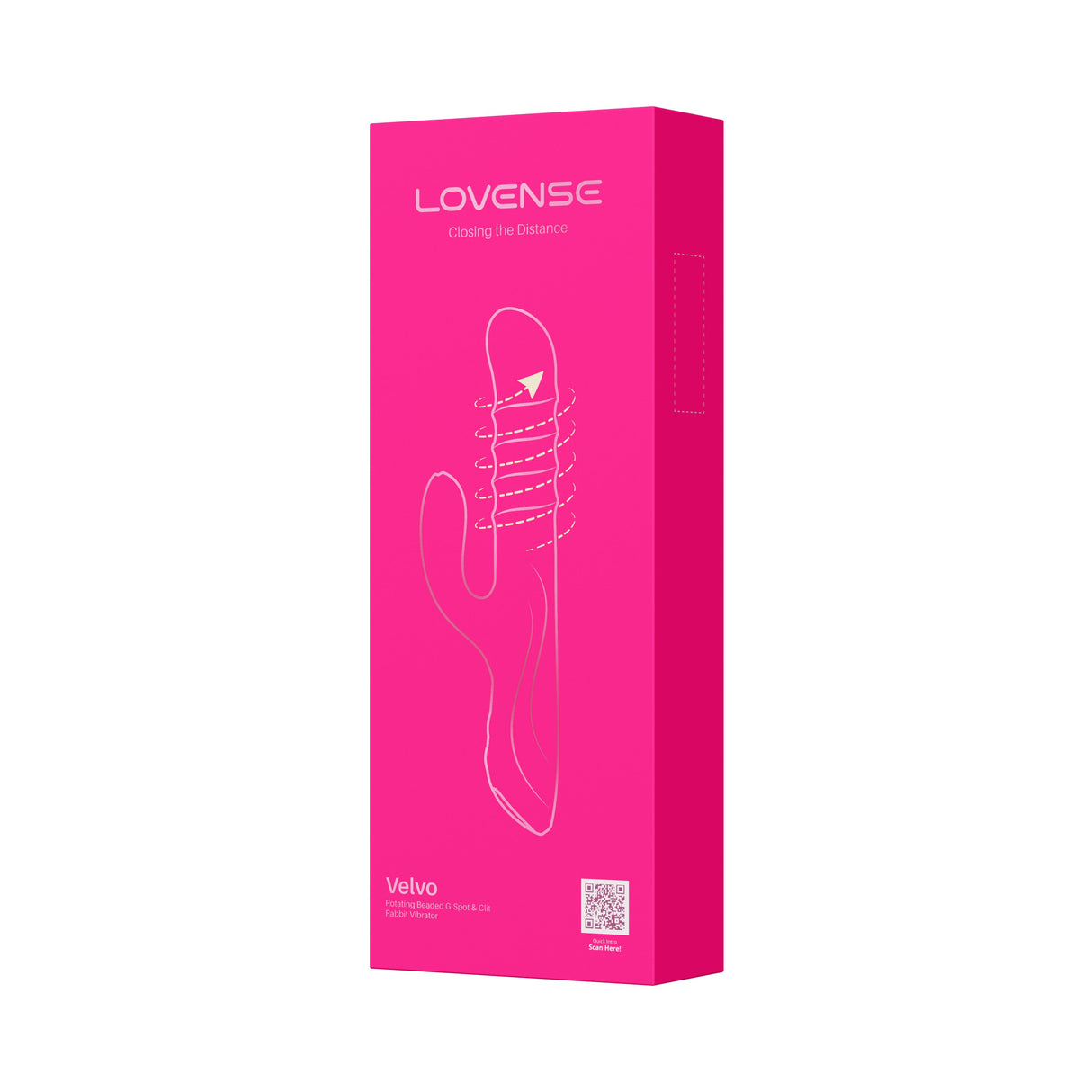 Lovense Velvo Anal Toy — NeoSpin 360° Rolling Beads & Dual-Arm Stimulation - LS0838