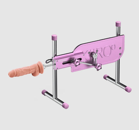 Kiiroo PleasureDrive Interactive Thrusting Machine with 18cm Silicone Dildo - KR6638