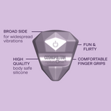 plusOne Girls Best Gem Vibe — Cosmo Anal Gem Vibrator - PO6891