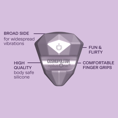 plusOne Girls Best Gem Vibe — Cosmo Anal Gem Vibrator - PO6891