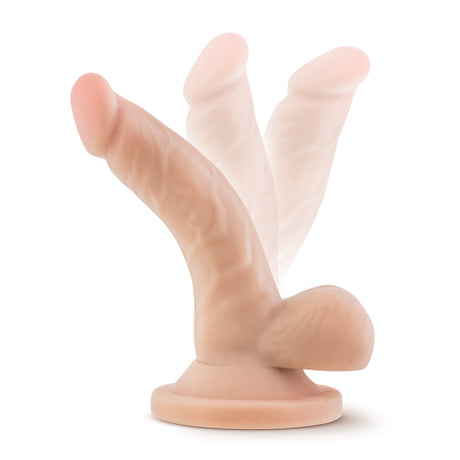 Blush Dr. Skin 4-Inch Mini Cock — Vanilla - BL-13603